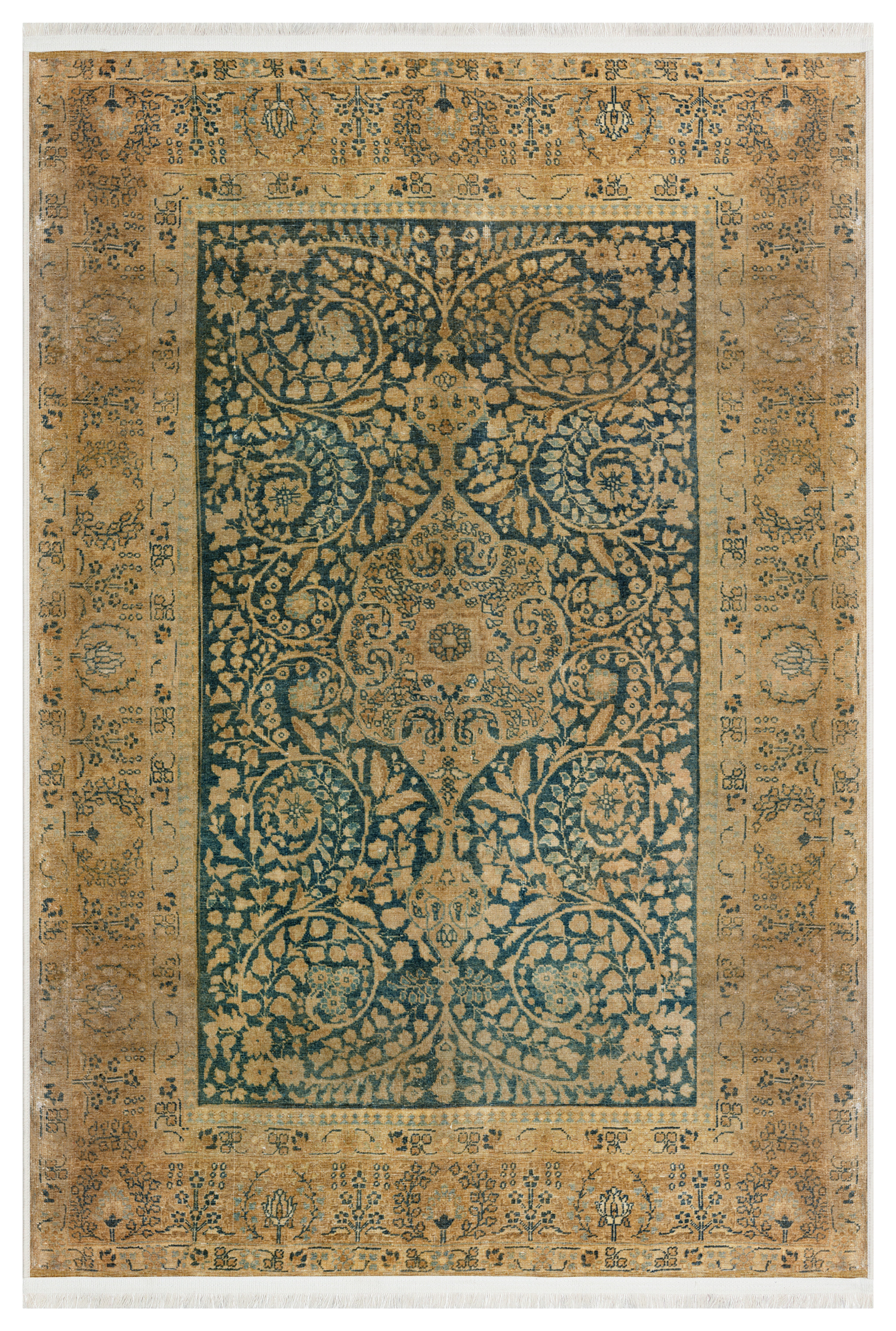Arte DS001 Vintage Klasik Desenli Dekoratif Dokuma Halı