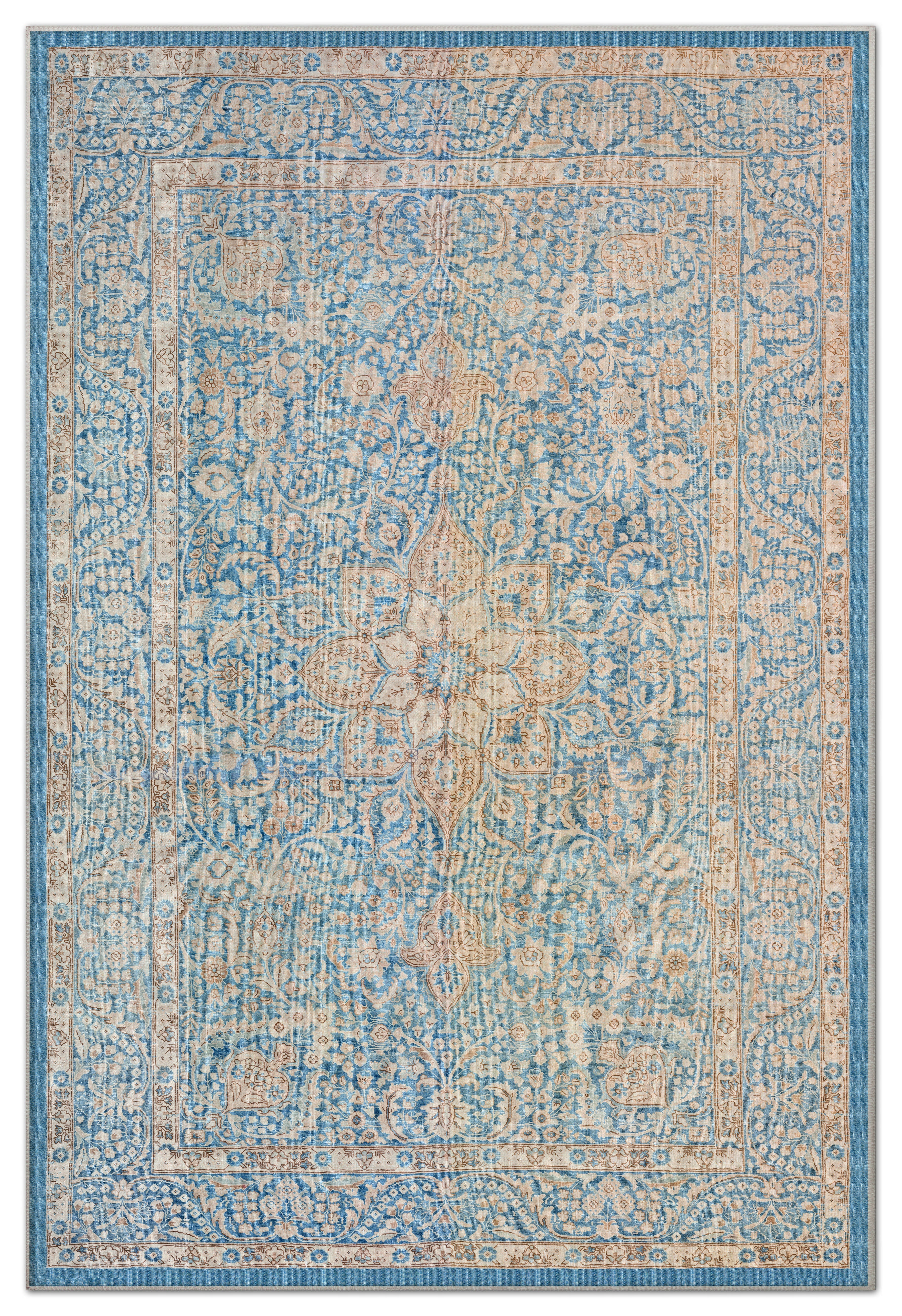 Arte HD019 Vintage Klasik Desenli Dekoratif Dokuma Halı