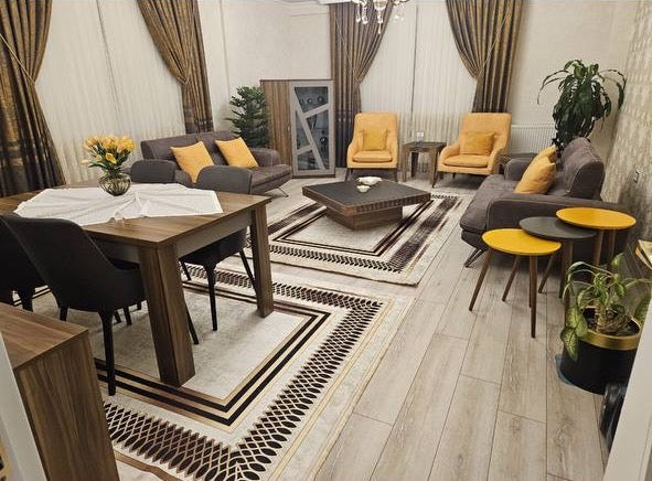 TORONTO - Kaymaz Deri Taban Makinede Yıkanabilir Salon Oturma Odası Mutfak Halısı