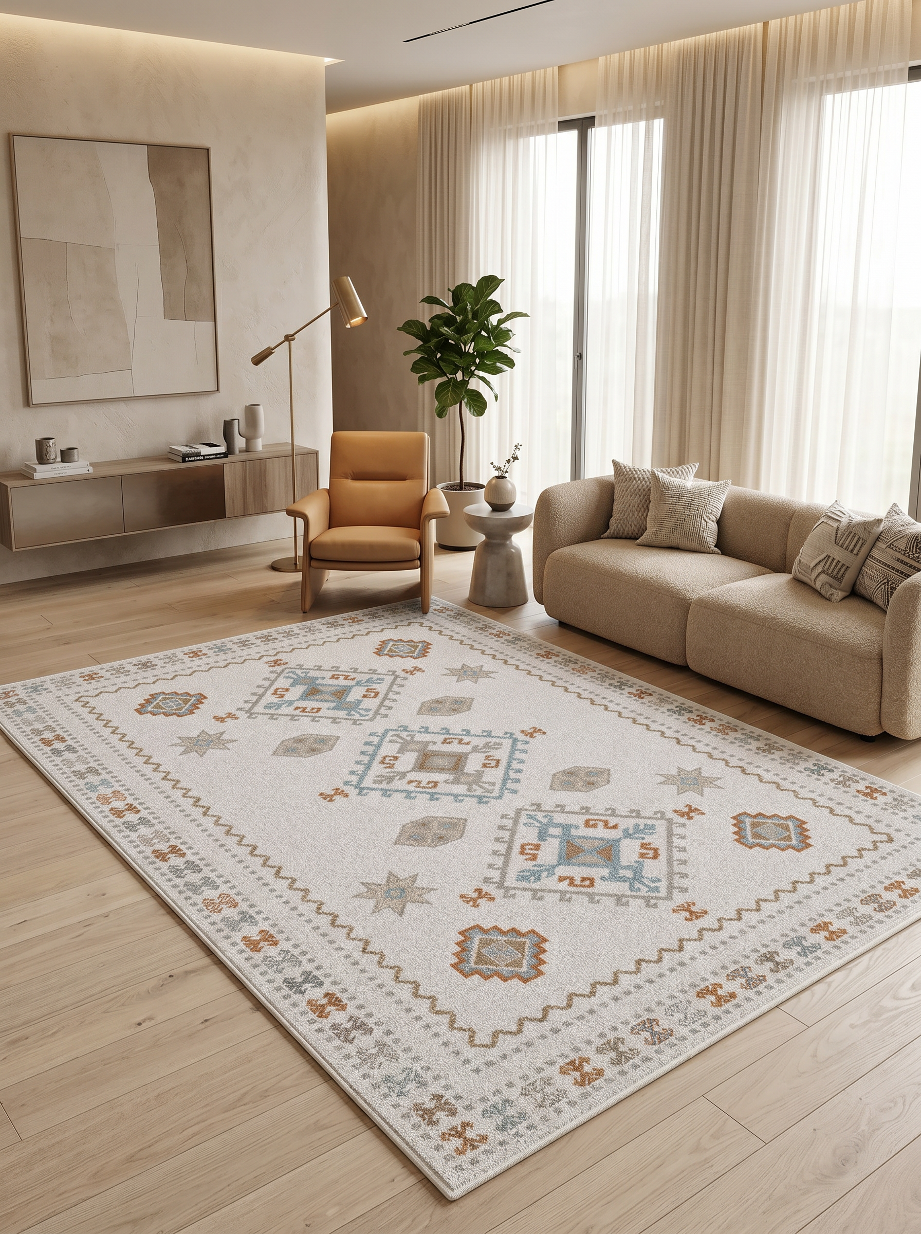 yıkanabilir kaymaz taban şönil dokuma halı 120x180 gri; renkli